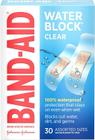 Band-Aid Water Block Transparentes à prova d'água 30un