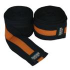 Bandagem Elástica 5 metros Dual Color para luta MuayThai Sanda Kick MMA