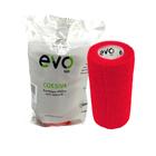 Bandagem Evo Tape Coesiva 10cm - Vermelha