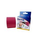 Bandagem Funcional Elástica - Rosa 5 M X 5 Cm - Derma Tape