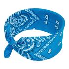 Kit 2 Bandana Durag Veludo Preta E Azul 360 Waves Rapper - Yucca