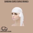 Bandana Durag XXL Hip Hop Branca XXL-027 - Branco
