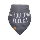 Bandana Fábrica Pet Neon Azul para Cães e Gatos - Tamanho P