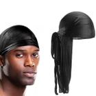 Bandana Durag Cetim Silky Branca - TUG Brasil