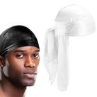 Bandana Durag XXL Hip Hop Branca XXL-027