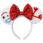 Bandanas Mouse Ears UNSPAZ para mulheres, meninas e meninos (brancas)