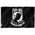 Bandeira Anley POW MIA Fly Breeze 90x150cm Poliéster 3x5 pés