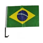 Bandeira Brasil Para Carro - 2 Peças