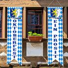 Bandeira de Boas-Vindas Oktoberfest Bávara 70cm Decoração de Festa Alemã - Acessório