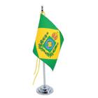 Bandeira De Mesa Brasil Império 1822/1889 15Cm (Mastro) - Sp Bandeiras