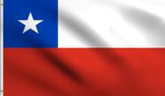 Bandeira de Solitaria Chilean La Estrella da DMSE Chile - DMSE Wholesale