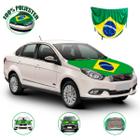 Bandeira Do Brasil Para Capô Carro Oficial Lavável Universal