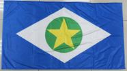 Bandeira do Estado do Mato Grosso 80cmx140cm Tecido Oxford 100% Poliéster