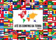 Bandeira Evangélica Nações Missões Países Uma face 0,70x1,00m