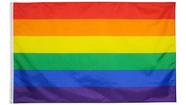 Bandeira Lgbt Parada Gay Arco Iris Grande Colorida 150x90cm