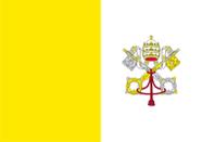 Bandeira Vaticano estampada dupla face - 0,70x1,00m