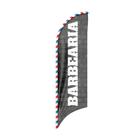 Bandeira Wind Banner Barbearia Dupla Face Somente Tecido