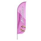 Bandeira Wind Banner Manicure Dupla Face Haste Tamanho