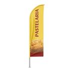 Bandeira Wind Banner Pastelaria Dupla Face Haste Tamanho