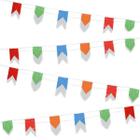 Bandeirinhas de Festa Junina 30 Metros Plástico Arraia Festa Caipira
