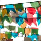 Bandeirinhas Plástica 100 Metros Decoração Arraial Varal