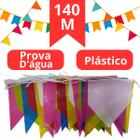 Bandeirola Festa Junina Bandeirinhas Plasticas 140 Metros