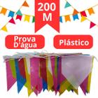 Bandeirola Festa Junina Bandeirinhas Plasticas 200 Metros