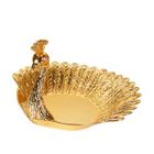 Bandeja de armazenamento Wokex Gold Elegant Plate Luxury Bird Style