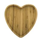 Bandeja De Bambu Heart 17,2X16,3X1,5 Cm