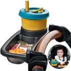 Bandeja de lanches para carrinho de criança Boffinby Universal com porta-copos de silicone