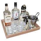 Bandeja Espelhada Decorativa Retangular Café Bebidas 33x43cm Oferta