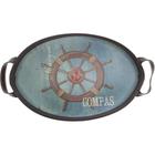 Bandeja Média Oval Material sintético Compas Nautique 45Cm