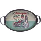 Bandeja Média Oval material sintético Motorcycles Gasoline 45cm