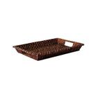 Bandeja Mundiart Rattan Retangular 41cm-1 Peça