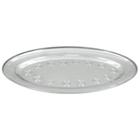 Bandeja Oval Em Aço Inox 29cm