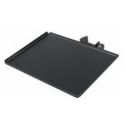 Bandeja p/ Pedestal Aço Preto - 220x200mm - Eletrônicos