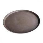 Bandeja Plástica Redonda Servir Alimentos Bebidas Restaurantes Buffet Padaria Refratário Bandeja Bandejão Utensilio Cozinha 46cm