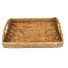 Bandeja Rattan Sunrise 30X20x6cm - Natural Home