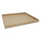 Bandeja Retangular Lisa Simples 31x26x2,5 Kit 30un Mdf 6mm Madeira