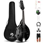 Bandolim Vangoa Acoustic Electric A Style Mahogany Black