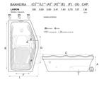 Banheira individual Lamon COMPLETA com hidro - Só Banheiras