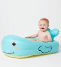 Banheira para bebê inflável baleia feliz-buba-hora do banho