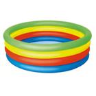 Banheira Piscina Arco Iris 550 Litros Inflável Infantil Mor - 7896020617853