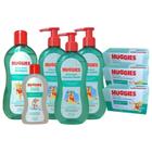 Banho Bebê Huggies Completo - Kit com 8 Itens