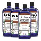 Banho de Espuma Dr. Teal's Nourish & Protect com Sal de Epsom - 1L (Kit com 4 Unidades)