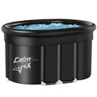 Banho de gelo CalmMax Oval 2.0 com descanso de pescoço inflável para atletas XL