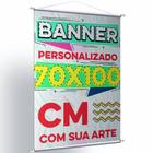 Banner Personalizado Com Sua Arte Em Alta Qualidade - G shop