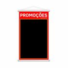 Banner Promoções Aproveite Fundo Preto Preço Lona Grande