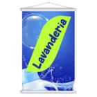 Banner Pronto Lavanderia 60x90cm - Fadrix