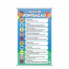 Banner Sinais Pontuação Didático Pedagógico Escola Ensino